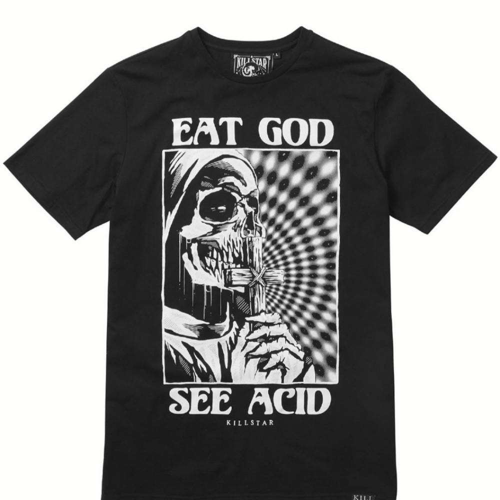 ISO**** Killstar Eat God See Acid Tee